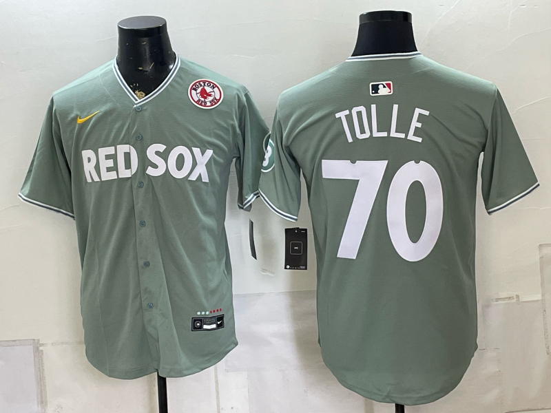 2026 Men Boston Red Sox #70 green Nike MLB Jersey 0827001